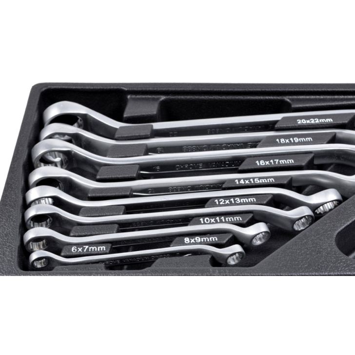 Wrench set 6-22mm