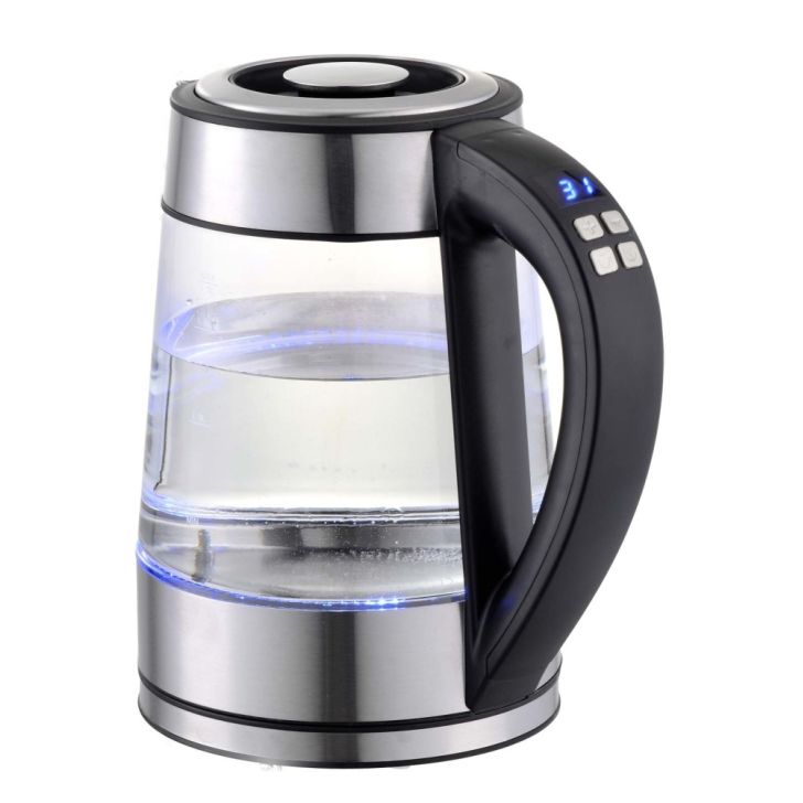 Electric kettle with LED lighting, 1.7 liters