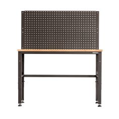 Galds ar koka virsmu un sienu 133,5 x 46,5 x 165 cm (Nr.8)