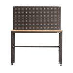 Galds ar koka virsmu un sienu 133,5 x 46,5 x 165 cm (Nr.8)