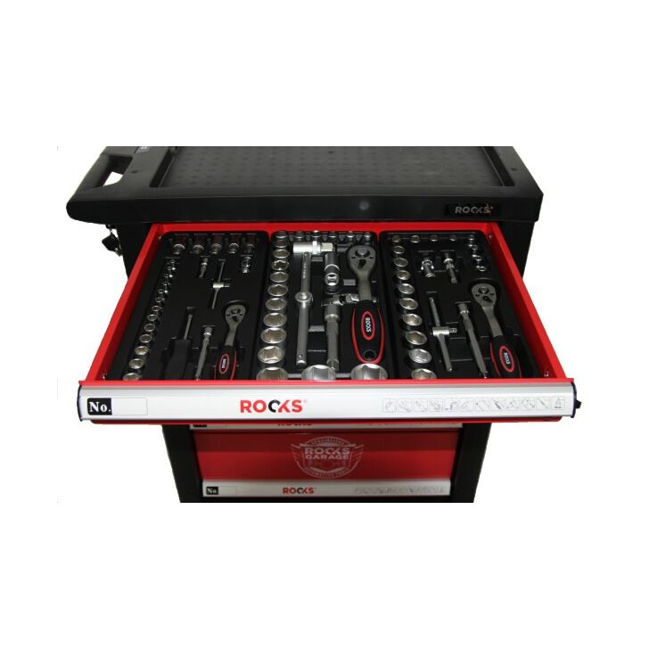 Tool cabinet ROOKS GARAGE with tools 170 pcs.