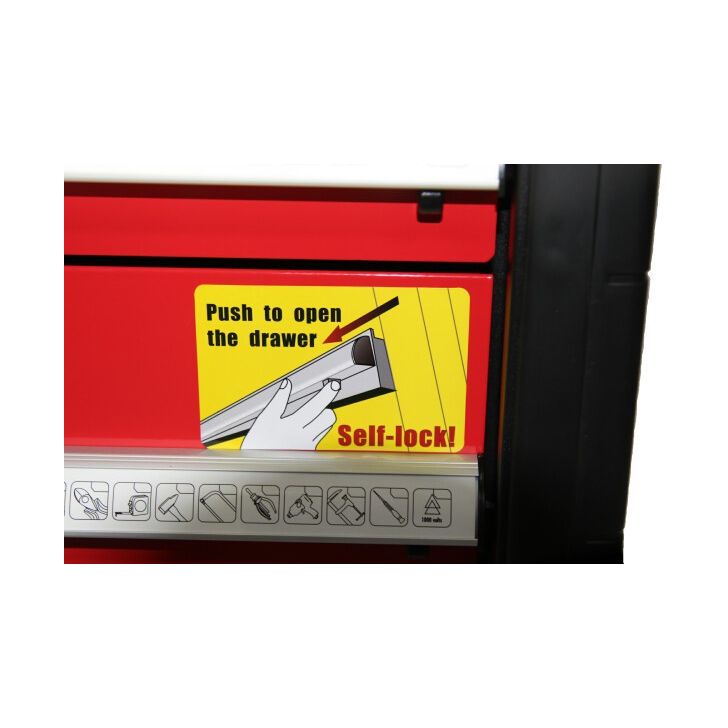 Tool cabinet ROOKS GARAGE with tools 170 pcs.