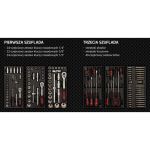 Tool cabinet ROOKS GARAGE with tools 170 pcs.