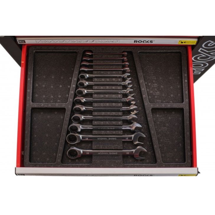 Tool cabinet ROOKS GARAGE with tools 235 pcs.