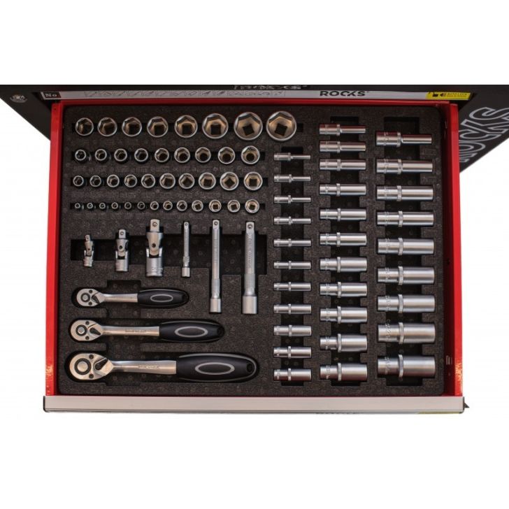 Instrumentu skapis ROOKS GARAGE ar instrumentiem 235 gab.