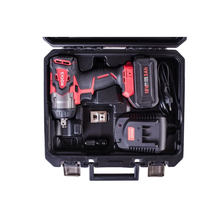 Akumulatora triecienskrūvgriezis 18V AQ-ONE, 350 Nm, 3 Ah