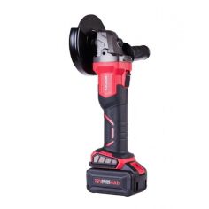 Cordless angle grinder 8 V AQ-ONE, 125 mm, 4 Ah, with charger and 1 battery