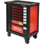 Instrumentu skapis YT-55290 ar 211 instrumentiem un 7 atvilktnēm