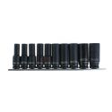 Impact socket set ½" (10 pcs.)