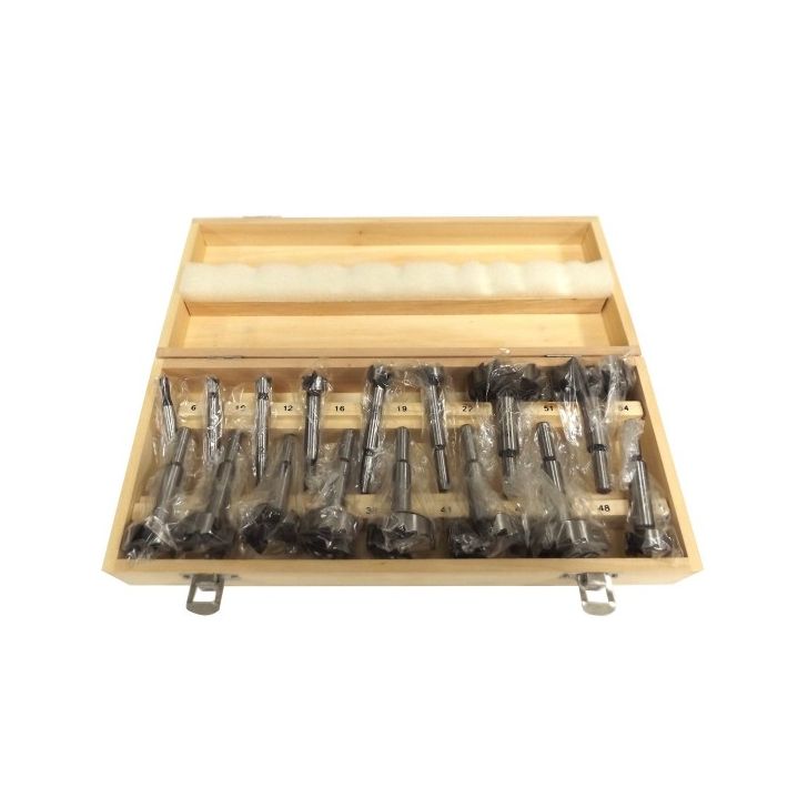 Forstner drill bits for wood (16 pcs) FT017001