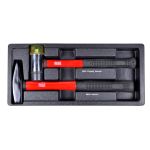 Hammer set 500g, 40mm, 260mm (2 pcs)