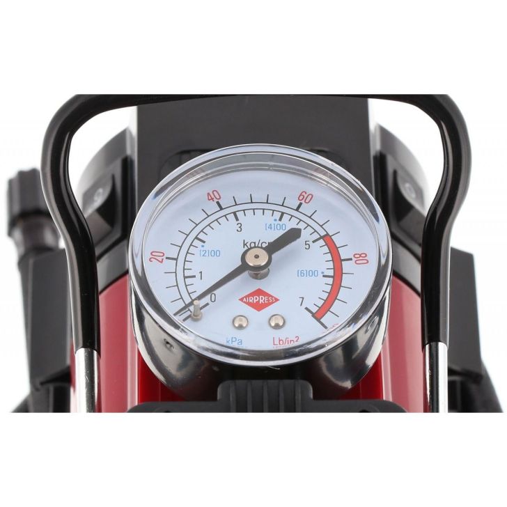 Mini eļļas nesaturošs kompresors 12V 7 bar 27 l / min