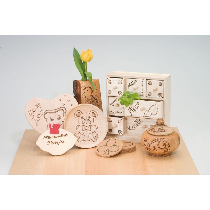 Lodāmurs koka iededzināšanai ar slēdzi 20 uzgaļi