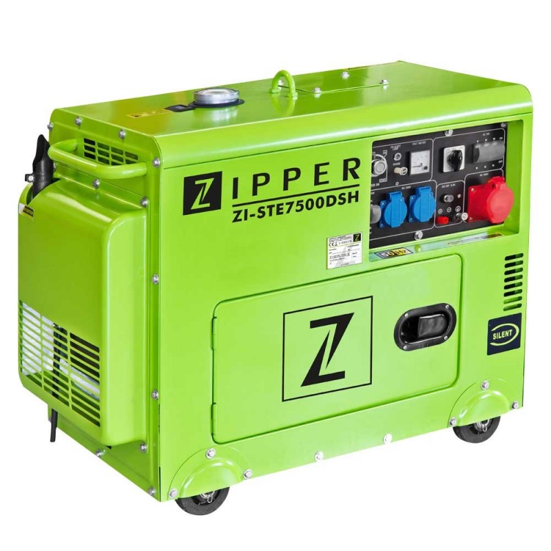 Dizeļa ģenerators Zipper ZI-STE7500DSH