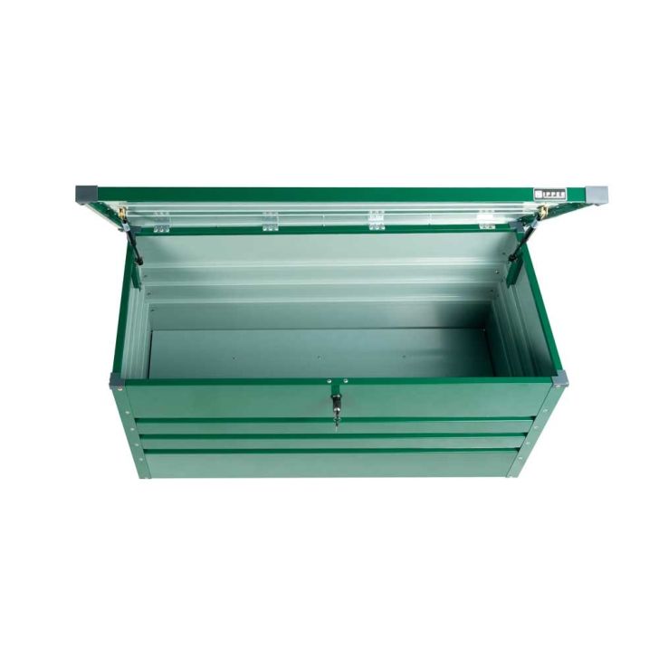 Dārza un barības uzglabšanas kaste (metāla) Zipper ZI-GAB132GR