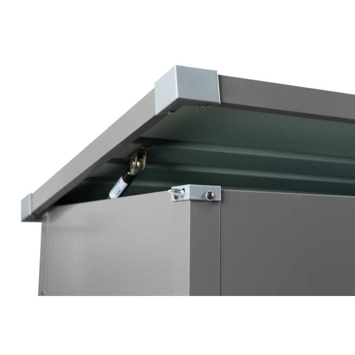 Dārza un barības uzglabšanas kaste (metāla) Zipper ZI-GAB132AN