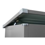 Dārza un barības uzglabšanas kaste (metāla) Zipper ZI-GAB132AN