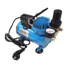 Airbrush kompresors TC-20CF zils ar Magma ventilatoru 2