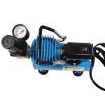 Airbrush kompresors TC-20CF zils ar Magma ventilatoru