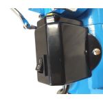 Airbrush kompresors TC-20CF zils ar Magma ventilatoru