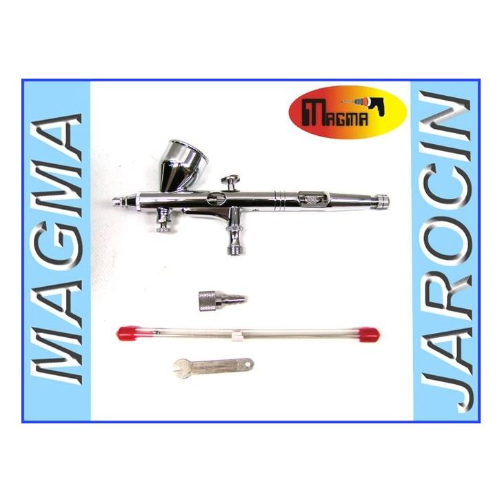 Magma TG-180 aerogrāfs ar 0,2 un 0,3 sprauslām.