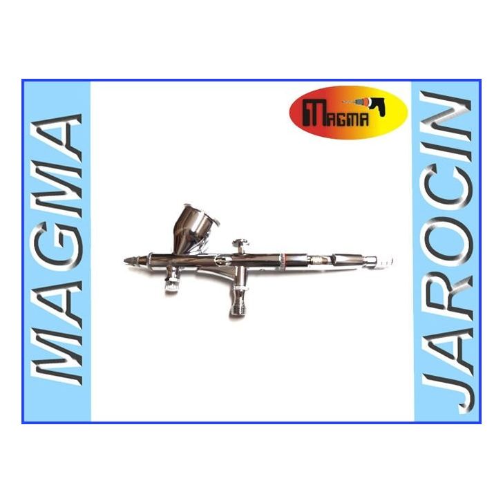 Magma TG-180 aerogrāfs ar 0,2 un 0,3 sprauslām.