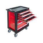 Pārvietojams instrumentu skapis ar instrumentiem 217 gab.