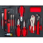 Pārvietojams instrumentu skapis ar instrumentiem 217 gab.