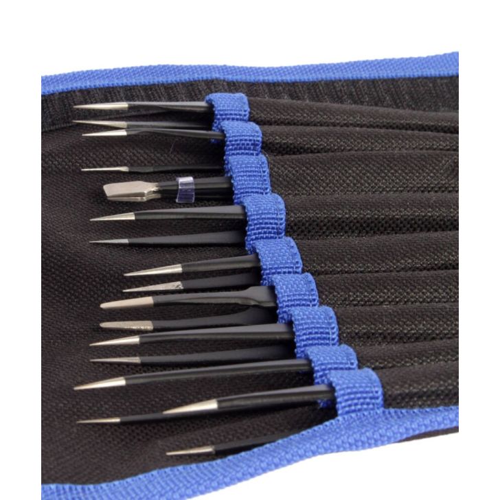 Tweezers set 10 pcs
