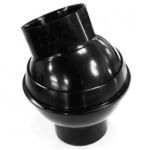 Chip-dust collection swivel joint 360 ° 100 mm