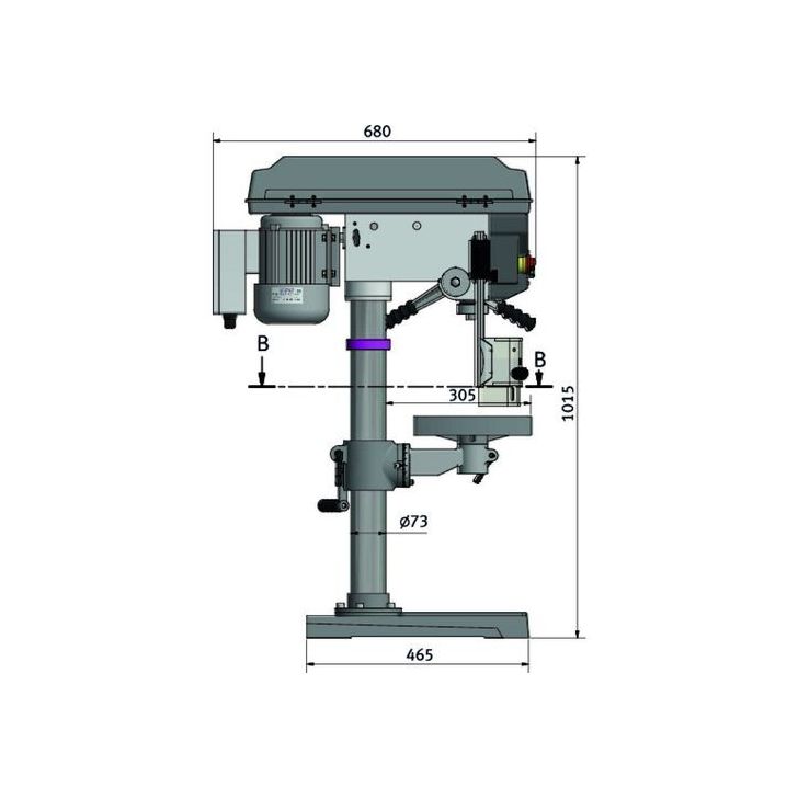 Drill OPTIdrill D 23Pro (400 V)
