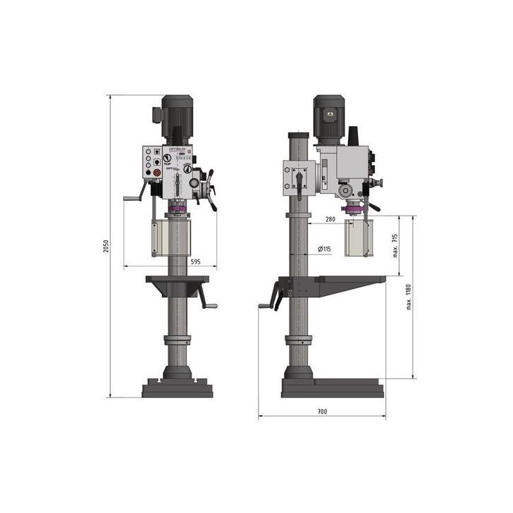 Urbjmašīna OPTIdrill DH 40GP