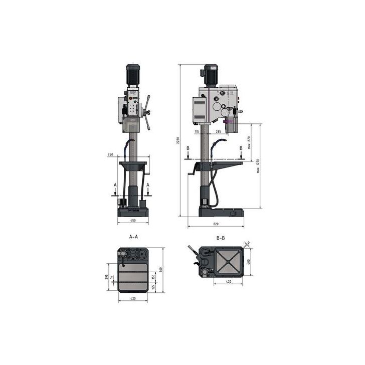 Urbjmašīna OPTIdrill DH 32GSV