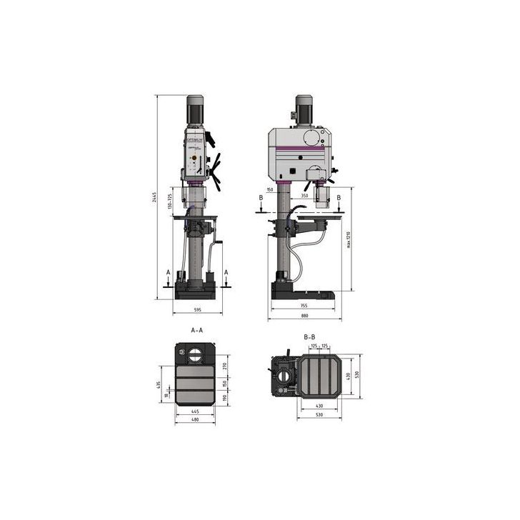 Drilling machine OPTIdrill DH 45G