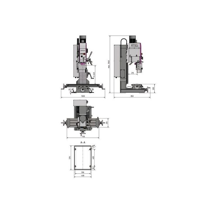 Фрезерный станок OPTImill MH 35G