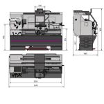 Metal lathe OPTIturn TX 4414