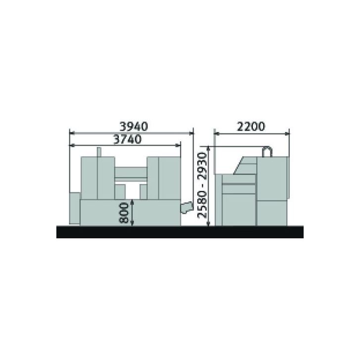 Ленточная пила HMBS 5000 CNC X