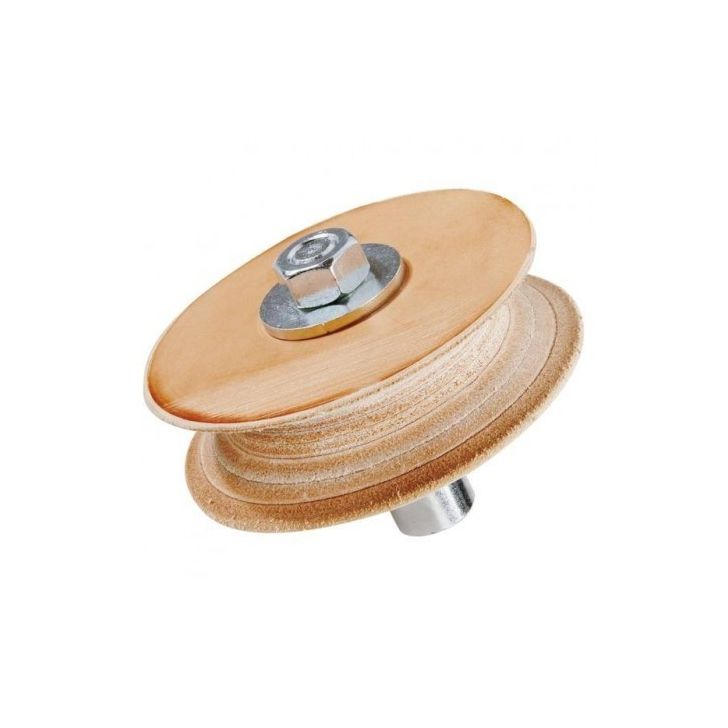 Profila disks ar ādu 100 mm LAS100-P Holzkraft