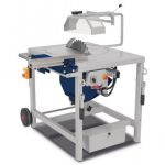 Table saw TKS-Z 400 with 90° swivel sawing unit and 45° adjustable bevel