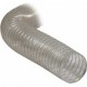 Caurspīdīga caurule PVC ⌀ 150 mm 2,5 m