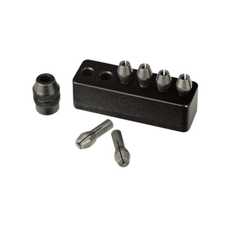 Collet set, PROXXON MICROMOT System, for precision mechanics, art. 28 940