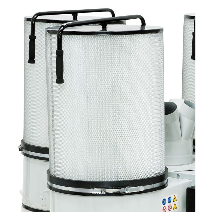 Putekļu un skaidu savācējs ar kārtridža filtru Bernardo DC 850 CF