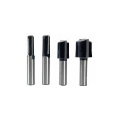 Milling cutter set (4 pcs.) HM 0.8/10/15