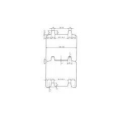 Набор фрезерных головок для борфрез HSS 160/139 Z4