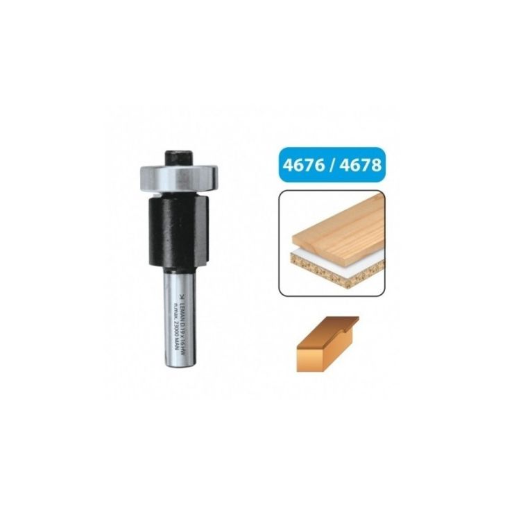 Milling cutter with bearing 19 mm