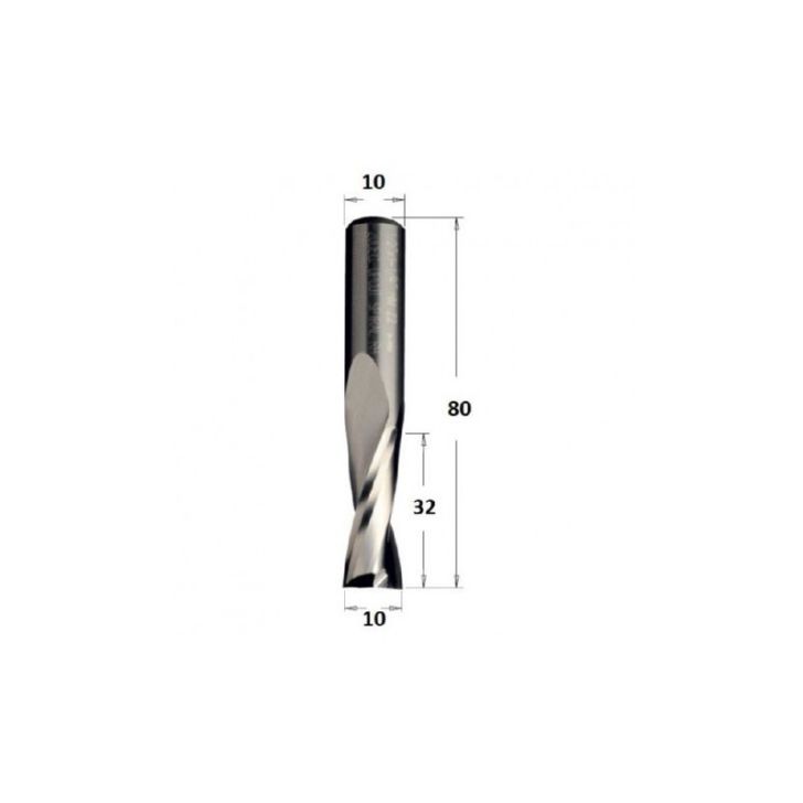 Milling cutter - spiral D10