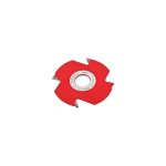 Gropes frēzgalva HM 6 mm, D120, d30, z2, n2