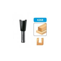 HM milling cutter D.19 / 7° shank 8 mm