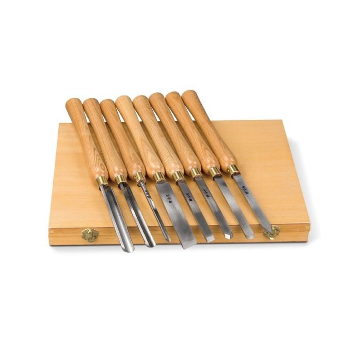 For turning Holzstar 8-chisel set