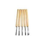 Turning chisel set (5 pcs.)